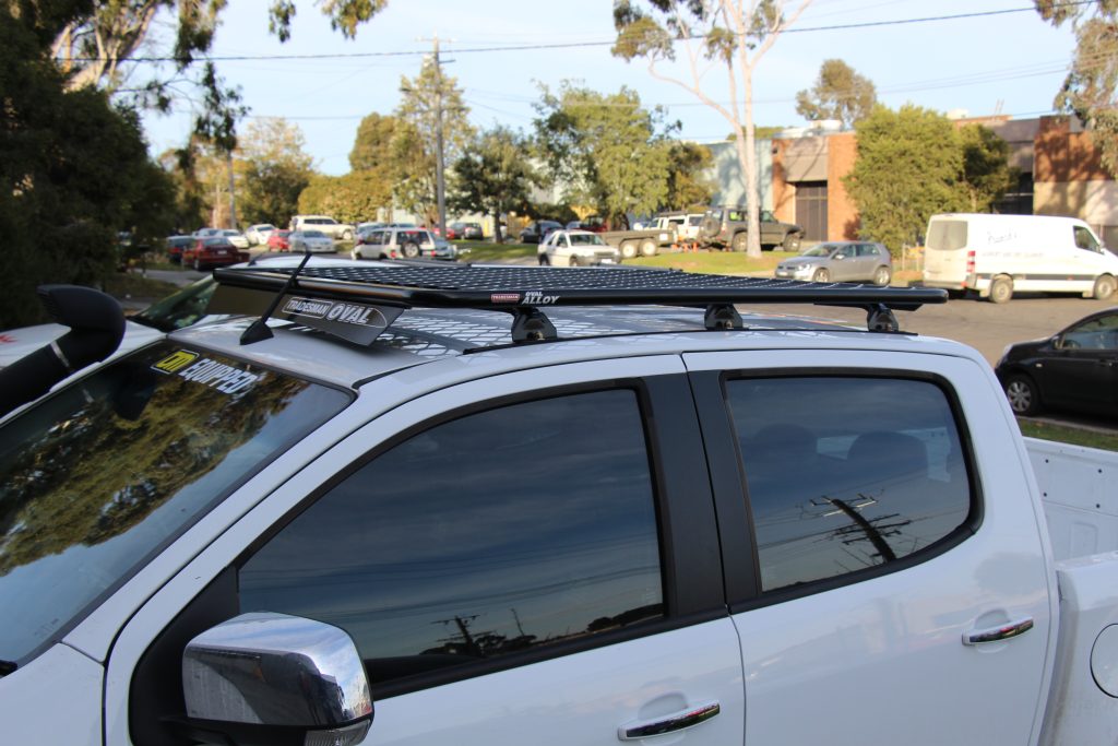 Holden Colorado RG 06/12 2020 Dual Cab Oval Steel Roof Rack