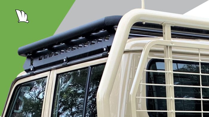 Wedgetail Combination to suit Toyota Landcruiser 79 79 Dual Cab 2012 - Current - Tradesman Roof Racks Australia