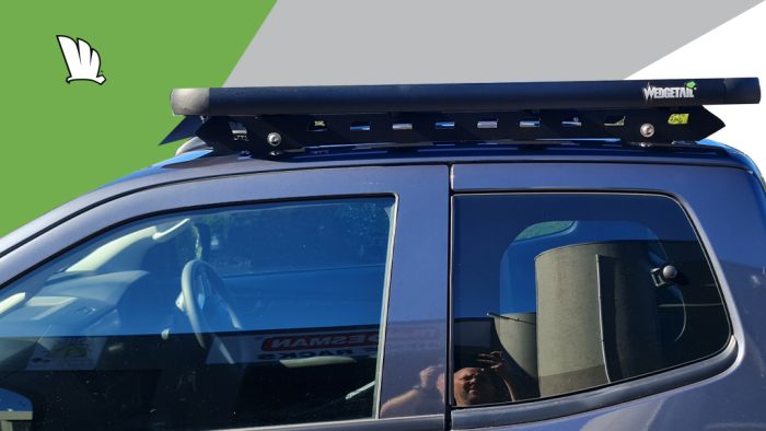 Wedgetail Combination to suit Isuzu D-max RT Extra Cab 2020 - Current - Tradesman Roof Racks Australia
