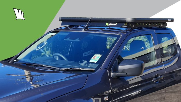 Wedgetail Combination to suit Isuzu D-max RT Extra Cab 2020 - Current - Tradesman Roof Racks Australia