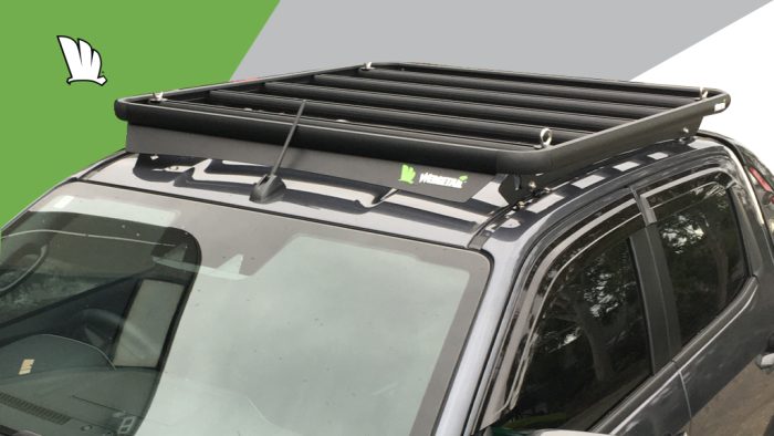 Wedgetail Combination to suit Isuzu D-max RT Dual Cab 2020 - Current - Tradesman Roof Racks Australia