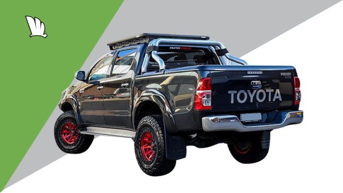 Wedgetail Combination to suit Toyota Hilux AN10 Dual Cab 2005 - 2015 - Tradesman Roof Racks Australia