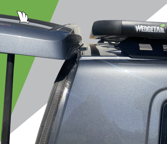 Wedgetail Combination to suit Volkswagen Transporter T5/T6 LWB 08/04 - Current - Tradesman Roof Racks Australia