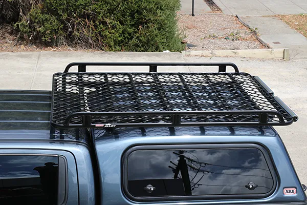 Canopy Roof Rack fitted to an ARB Canopy on Ford Ranger